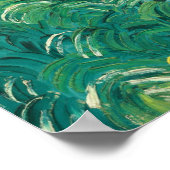 Wheat Fields - Vincent van Gogh Fine Art Poster (Hoek)