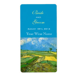 Wheat Fields wijnlabels Etiket