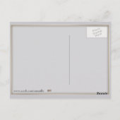 Wheat Gold Embossed Leaf Vines Briefkaart (Achterkant)