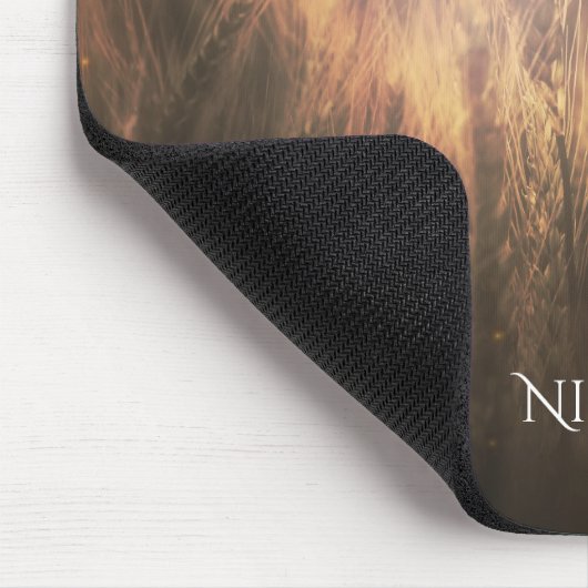 Wheat Rustic country Wedding Glam Lights Muismat (Hoek)