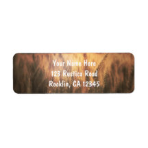 Wheat Rustic country Wedding Invitation