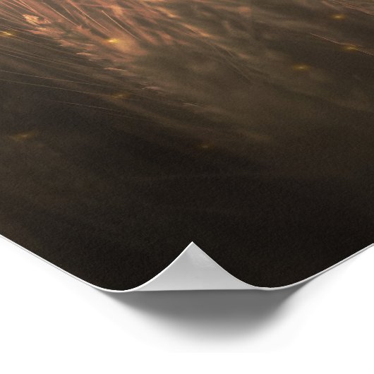 Wheat Rustic Wedding Banner Poster (Hoek)