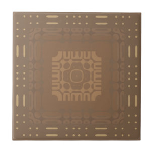 Wheat Square Geometric 2 keramische Tegel Tegeltje