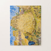 Wheat Stacks by Vincent van Gogh Legpuzzel (Verticaal)