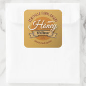 Wheat Stalk Custom Honey Jar Labels (Tas)