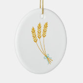 Wheat Stalks Keramisch Ornament (Rechts)
