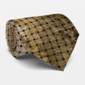 Wheat Weave Pattern Stropdas (Opgerold)