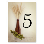 Wheat Wedding and Hops Brewery Wedding Kaart (Voorkant)