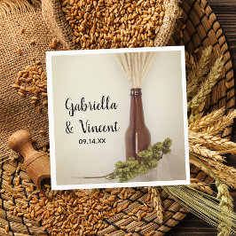 Wheat Wedding and Hops Brewery Wedding Servet