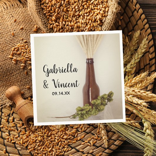 Wheat Wedding and Hops Brewery Wedding Servet