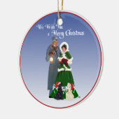 Wheaten & Black Scottie Honden Ornament (Links)