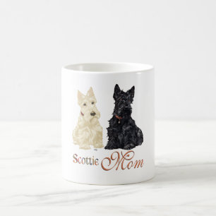 Wheaten & Black Scotties Moederdag Koffiemok