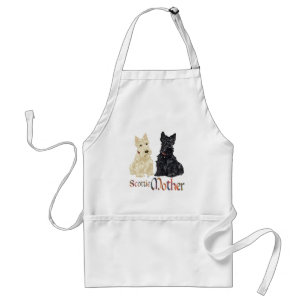 Wheaten & Black Scotties Moederdag Standaard Schort