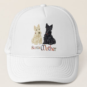 Wheaten & Black Scotties Moederdag Trucker Pet