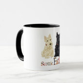 Wheaten & Black Scottish Terriers Father Mok (Voorkant links)