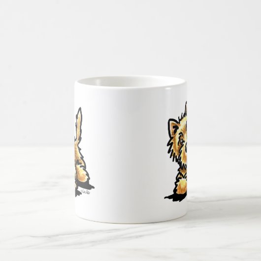 Wheaten Cairn Terrier Art Koffiemok (Center)