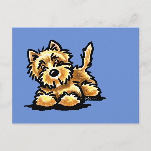 Wheaten Cairn Terrier Briefkaart (Voorkant)