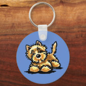 Wheaten Cairn Terrier Sleutelhanger (Voorkant)