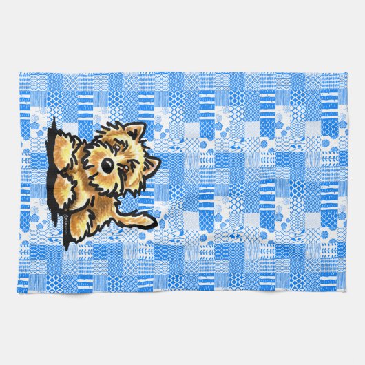 Wheaten Cairn Terrier Theedoek (Horizontaal)