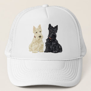 Wheaten en Black Scottish Terriers Trucker Pet