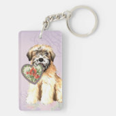 Wheaten Heart Mam Sleutelhanger (achterkant)