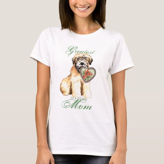 Wheaten Heart Mam T-shirt (Voorkant)