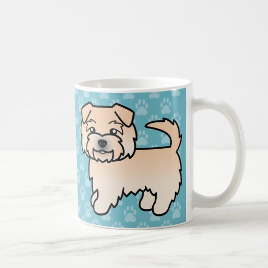 Wheaten Norfolk Terrier Koffiemok (Rechts)