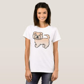 Wheaten Norfolk Terrier T-shirt (Voorkant volledig)