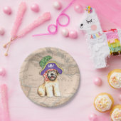 Wheaten Pirate Papieren Bordje (Feest)