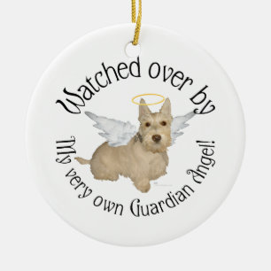 Wheaten Schotse Terriër Engel Ornament