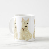 Wheaten Schotse Terrier Mok (Voorkant links)