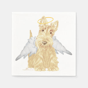 Wheaten Scottie Angel Servet