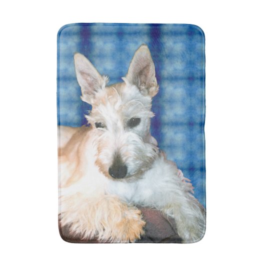 Wheaten Scottie Bath Mat (Voorkant Verticaal)