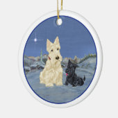 Wheaten Scottie Dog Ornament (Links)