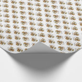 Wheaten Scottie Geschiedenis Cadeaupapier (Hoek)