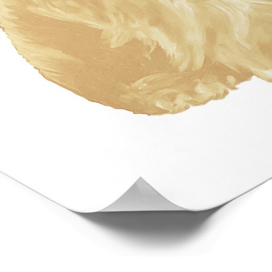 Wheaten Scottie Goodnight Poster (Hoek)