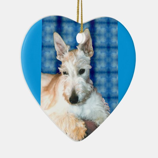 Wheaten Scottie Ornament (Rechts)