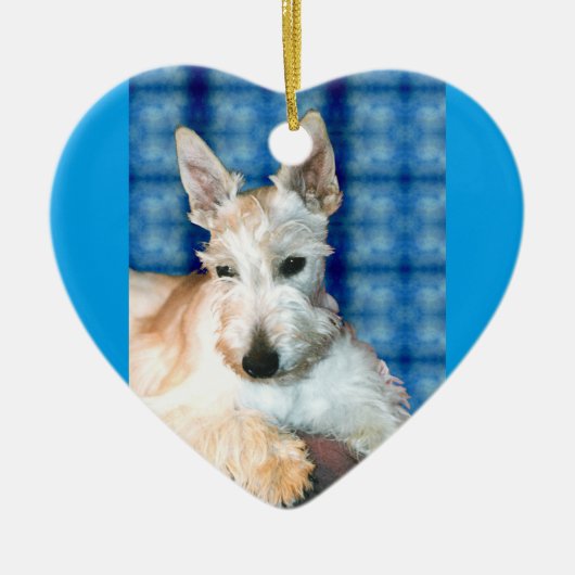 Wheaten Scottie Ornament (Voorkant)