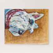 Wheaten Scottie Puzzle Legpuzzel (Horizontaal)