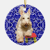Wheaten Scottie Skateboard Ornament (Voorkant)