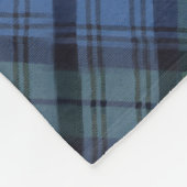 Wheaten Scottie Tartan Fleece Deken (Hoek)