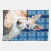 Wheaten Scottie Terrier Kitchen Towel Theedoek (Horizontaal)