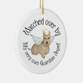 Wheaten Scottish Terrier Angel Ornament (Rechts)