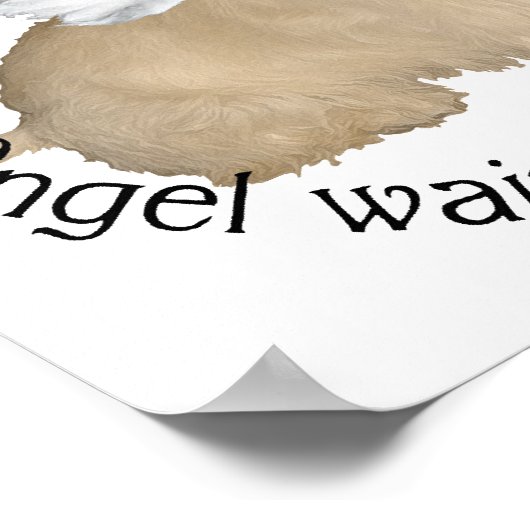 Wheaten Scottish Terrier Angels Poster (Hoek)