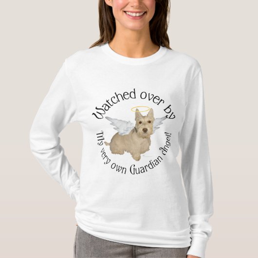 Wheaten Scottish Terrier Angels T-shirt (Voorkant)