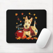 Wheaten Scottish Terrier - Herfst - Chocolade - He Muismat (Met muis)