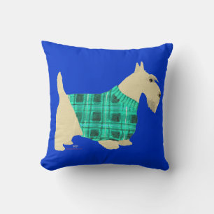 Wheaten Scottish Terrier Sweater Pillow Kussen