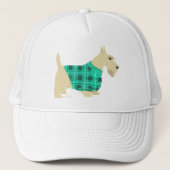 Wheaten Scottish Terrier Sweater Trucker Pet (Voorkant)