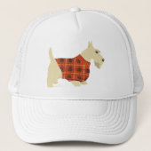 Wheaten Scottish Terrier Sweater Trucker Pet (Voorkant)