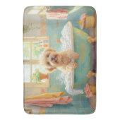 Wheaten Terrier Bad Decoratie Badmat (Voorkant Verticaal)